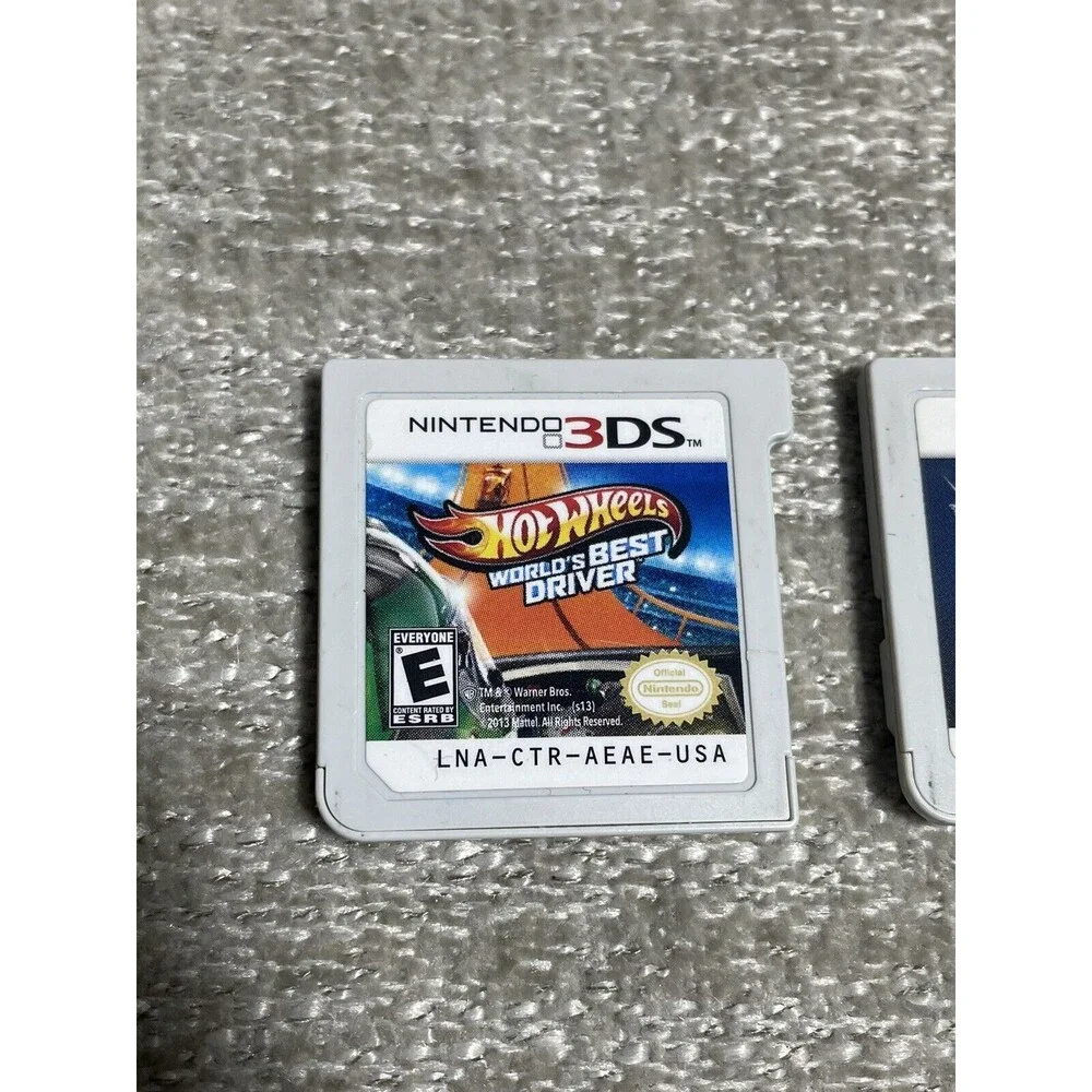 Nintendo 3DS  Game bundle Cars 2 + Hot Wheels Worlds Best Driver